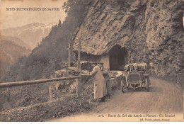 Route Du Col Des Aravis à Flumet - Un Tunnel - Très Bon état - Autres & Non Classés