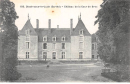 DISSE SOUS LE LUDE - Château De La Cour De Broc - Très Bon état - Autres & Non Classés