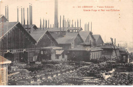 LE CREUSOT - Usines Schneider - Grande Forge Et Parc Aux Cylindres - état - Le Creusot