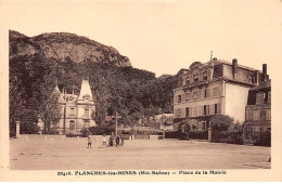 PLANCHER LES MINES - Place De La Mairie - Très Bon état - Otros & Sin Clasificación