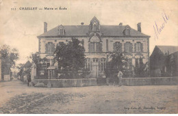 CHAILLEY - Mairie Et Ecole - Très Bon état - Altri & Non Classificati