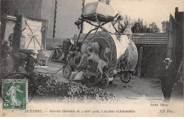AUXERRE - Retraite Illuminée Du 2 Août 1908 - L'accident D'Automobile - Très Bon état - Auxerre
