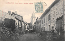 SAINT MATHIEU - Route De Nontron - Très Bon état - Saint Mathieu