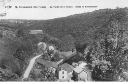 SAINT LEONARD - La Vallée De La Maude - Usine De Fontraynaud - état - Saint Leonard De Noblat