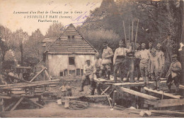 Lencement D'un Pont De Chevalet Par Le Génie à ESTOUILLY HAM - état - Other & Unclassified