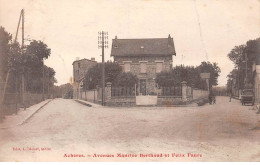 ACHERES - Avenues Maurice Berthaud Et  Félix Faure - état - Acheres