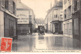 LA FERTE SOUS JOUARRE - Rue Du Faubourg - Inondations Du 25 Janvier 1910 - Très Bon état - La Ferte Sous Jouarre