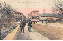 CHARENTON - SAINT MAURICE , Vus Du Pont - Très Bon état - Charenton Le Pont