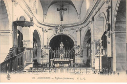 ASNIERES - Eglise - Intérieur - Très Bon état - Asnieres Sur Seine