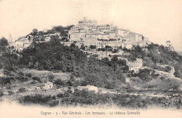 CAGNES - Vue Générale - Les Terrasses - Le Château Grimaldi - Très Bon état - Cagnes-sur-Mer