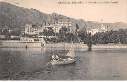 BEAULIEU - Vue Prise à La Pointe Fourmi - Très Bon état - Beaulieu-sur-Mer