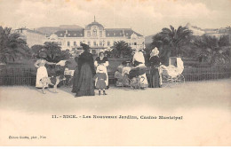 NICE - Les Nouveaux Jardins - Casino Municipal - Très Bon état - Parks, Gärten