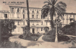 NICE - Grand Hôtel De Paris - Très Bon état - Cafés, Hotels, Restaurants