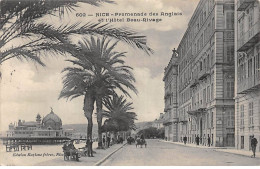 NICE - Promenade Des Anglais Et L'Hôtel Beau Rivage - Très Bon état - Sonstige & Ohne Zuordnung
