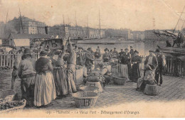MARSEILLE - Le Vieux Port - Débarquement D'Oranges - état - Puerto Viejo (Vieux-Port), Saint Victor, Le Panier