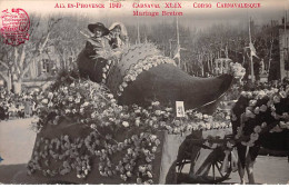 AIX EN PROVENCE - 1949 - Carnaval - Corso Carnavalesque - Mariage Breton - Très Bon état - Aix En Provence