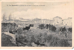 LA REDORTE - Avenue De La Gare - Pont Sur Le Rivassel - état - Other & Unclassified