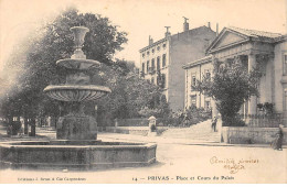 PRIVAS - Place Et Cours Du Palais - Très Bon état - Privas