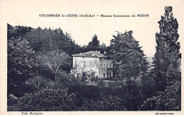 COLOMBIER LE JEUNE - Maison Bourgeoise De Nodin - Très Bon état - Andere & Zonder Classificatie