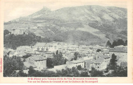 SAINT PERAY - Vue Sur Les Ruines De Crussol Et Sur Le Château De Beauregard - Très Bon état - Saint Péray