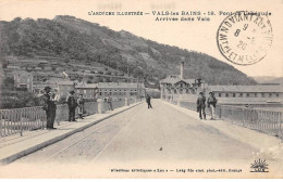VALS LES BAINS - Pont De Labégude - Arrivée Dans Vals - Très Bon état - Vals Les Bains