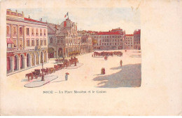 NICE - La Place Masséna Et Le Casino - Très Bon état - Autres & Non Classés