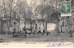 VILLARS DU VAR - Place Carnot - Très Bon état - Otros & Sin Clasificación