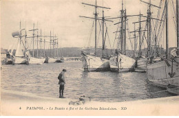 PAIMPOL - Le Bassin à Flot Et Les Goëlettes Islandaises - Très Bon état - Paimpol