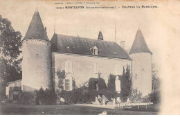 MONTGUYON - Château La Madeleine - état - Sonstige & Ohne Zuordnung