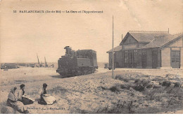 SABLANCEAUX - La Gare Et L'Appontement - état - Sonstige & Ohne Zuordnung