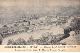 SAINT PORCHAIRE - Château De LA ROCHE COURBON - Très Bon état - Sonstige & Ohne Zuordnung