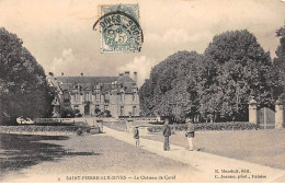 SAINT PIERRE SUR DIVES - Le Château De Carel - état - Other & Unclassified