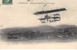 MARSEILLE - Grande Semaine D'Aviation - Aéroplane Farman - Très Bon état - Unclassified