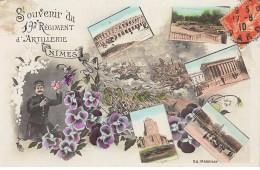 NIMES - Souvenir Du 13e Régiment D'Artillerie - Très Bon état - Nîmes