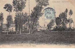 PACY SUR EURE - Vue Sur L'Eglise - Très Bon état - Pacy-sur-Eure