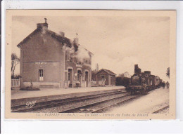 PLESLIN: La Gare, Arrivée Du Train De Dinard - Très Bon état - Other & Unclassified