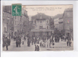 SARTENE: Place Porta, Rue Borgo Café Des Amis Et Rue Saint-damien - Très Bon état - Sartene