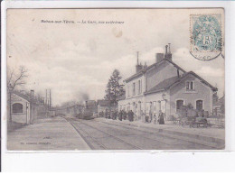 MEHUN-sur-YEVRE: La Gare, Vue Extérieure - état - Mehun-sur-Yèvre