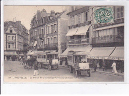 TROUVILLE: La Station Des Automobiles "trouville-honfleur", Autobus - Très Bon état - Trouville