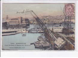 MARSEILLE: Fort Saint-jean Et Bassin De Radoub - Très Bon état - Unclassified