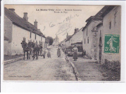 LA MOTTE-TILLY: Route De Courceroy, Entrée Du Pays - Très Bon état - Autres & Non Classés