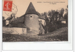 DIGES - Les Fossés De L'ancien Château Et De L'église - Très Bon état - Altri & Non Classificati