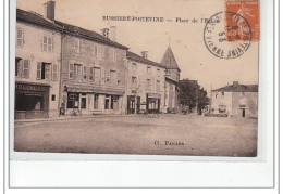 BUSSIERE POITEVINE - Place De L'église - Très Bon état - Bussiere Poitevine