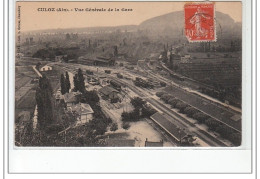 CULLOZ - Vue Générale De La Gare - Très Bon état - Unclassified