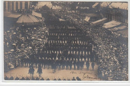 BORDEAUX : Carte Photo Du Défilé Du 14 Juillet 1903 - Très Bon état - Bordeaux