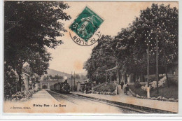 BLAISY BAS : La Gare - état (traces Et Un Coin Plié) - Sonstige & Ohne Zuordnung