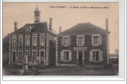 VIEL SAINT REMY - La Mairie, La Poste Et Le Monument Aux Morts - Très Bon état - Autres & Non Classés