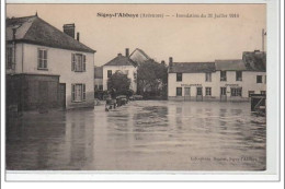 SIGNY L'ABBAYE - Inondations Du 31 Juillet 1910 - état - Andere & Zonder Classificatie