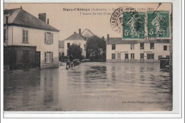 SIGNY L'ABBAYE - Inondations Du 31 Juillet 1910 - 7 Heures Du Soir - Très Bon état - Andere & Zonder Classificatie