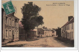 SIGNY L'ABBAYE - Route De Rethel - Entrée Du Village - Très Bon état - Autres & Non Classés